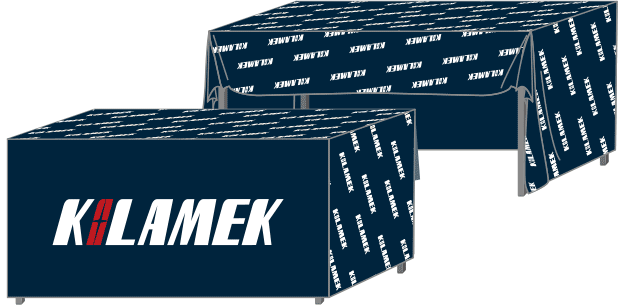 半ボックス型テーブルクロスの制作 オーダーメイドで装飾作成 テーブルクロス屋